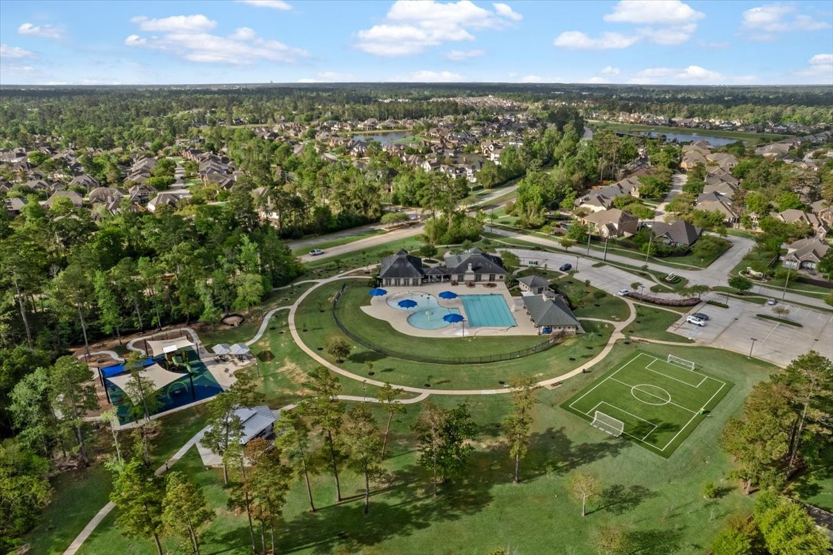 6507 Quiet Pointe Drive Spring, TX 77389 - Photo 35 of 46 Aerial view of the community recreation area it's 10 min walk and 2 min drive