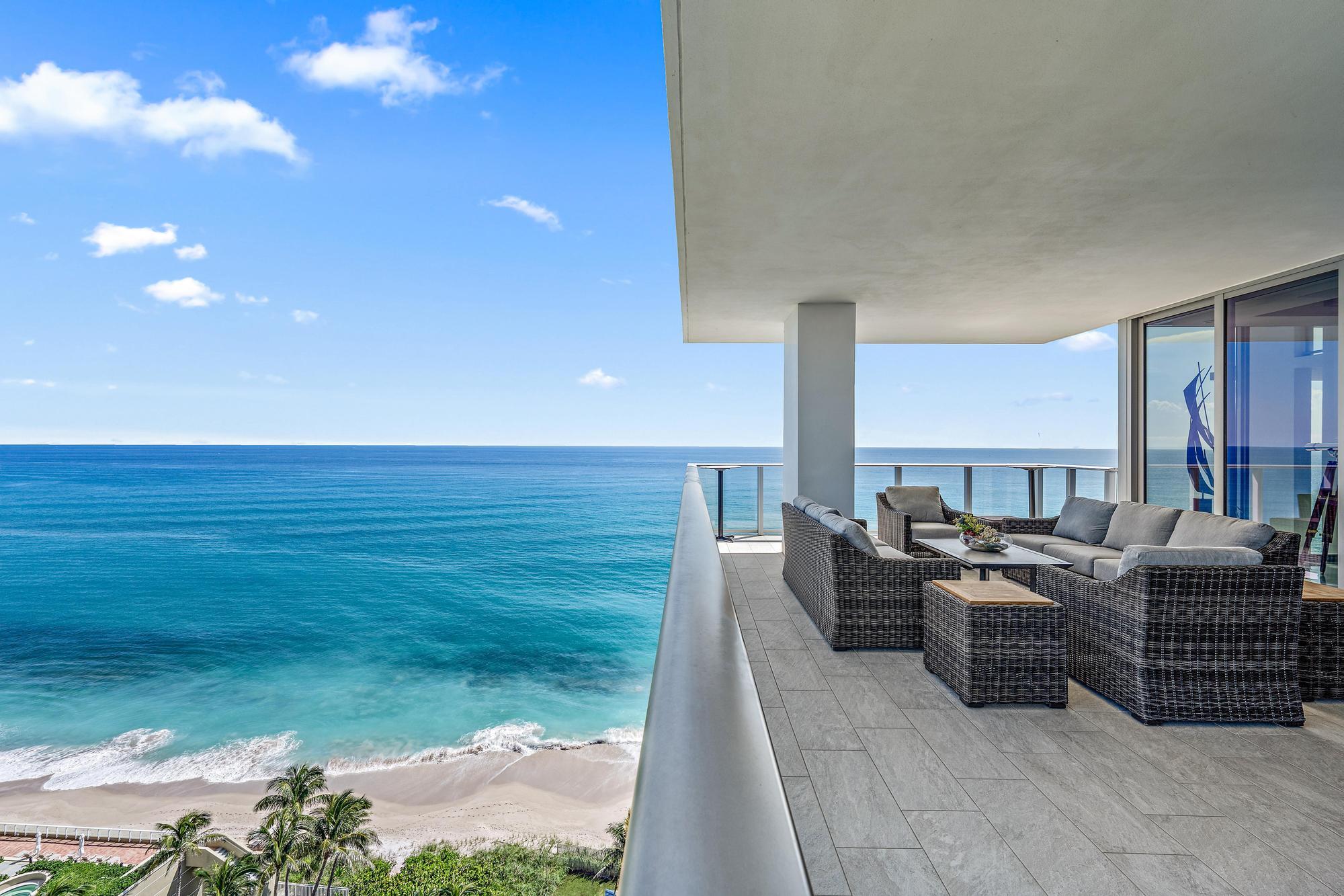 5000 North Ocean Drive, Unit 1601 Singer Island, FL 33404 - Photo 22 of 60 Owner Suite Terrace