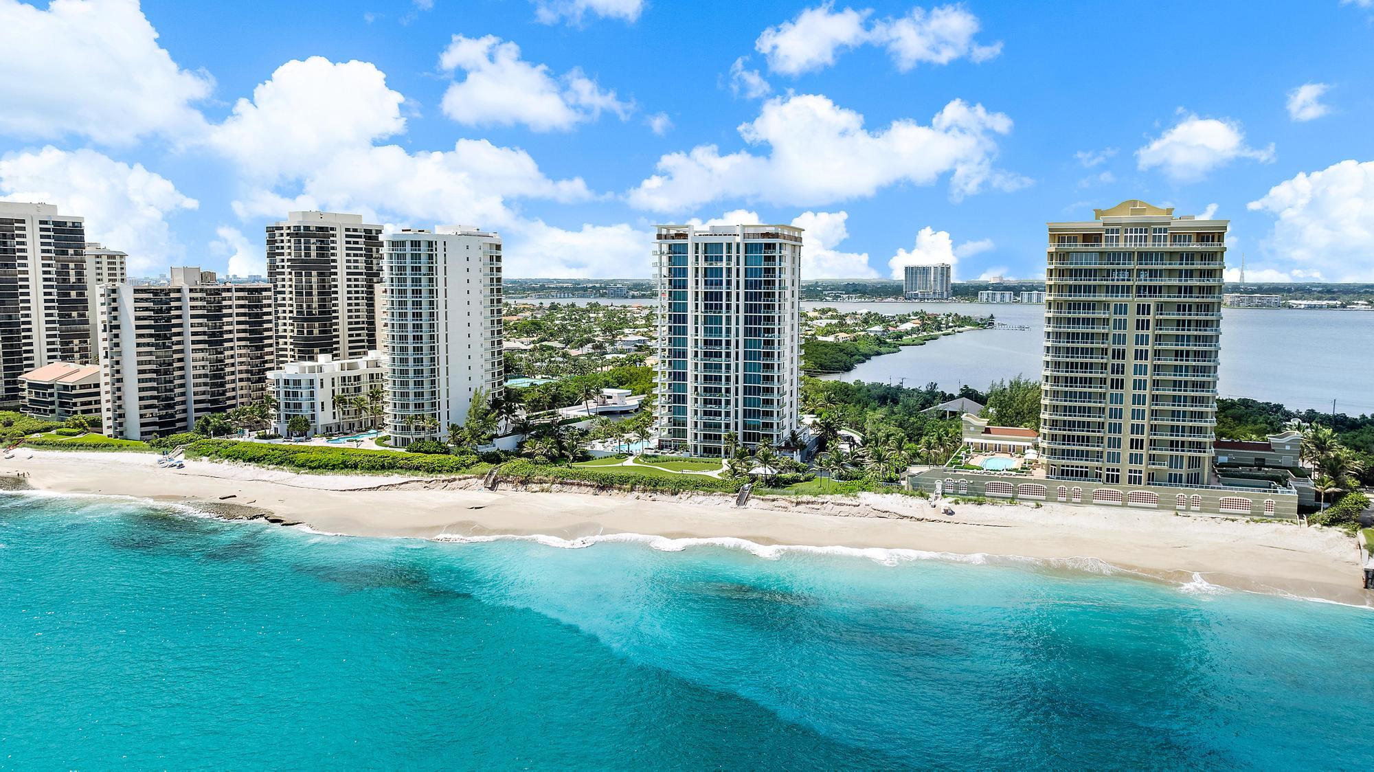 5000 North Ocean Drive, Unit 1601 Singer Island, FL 33404 - Photo 55 of 60 5000 N Ocean Aerial