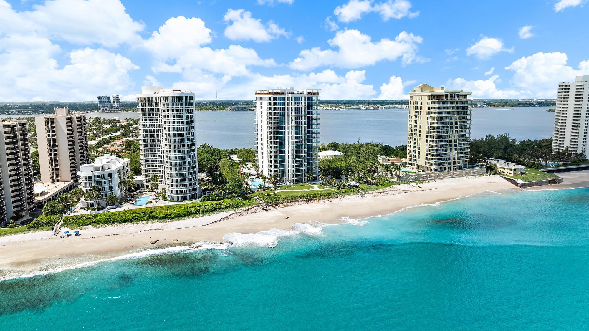 5000 North Ocean Drive, Unit 1601 Singer Island, FL 33404 - Photo 58 of 60 5000 N Ocean Aerial