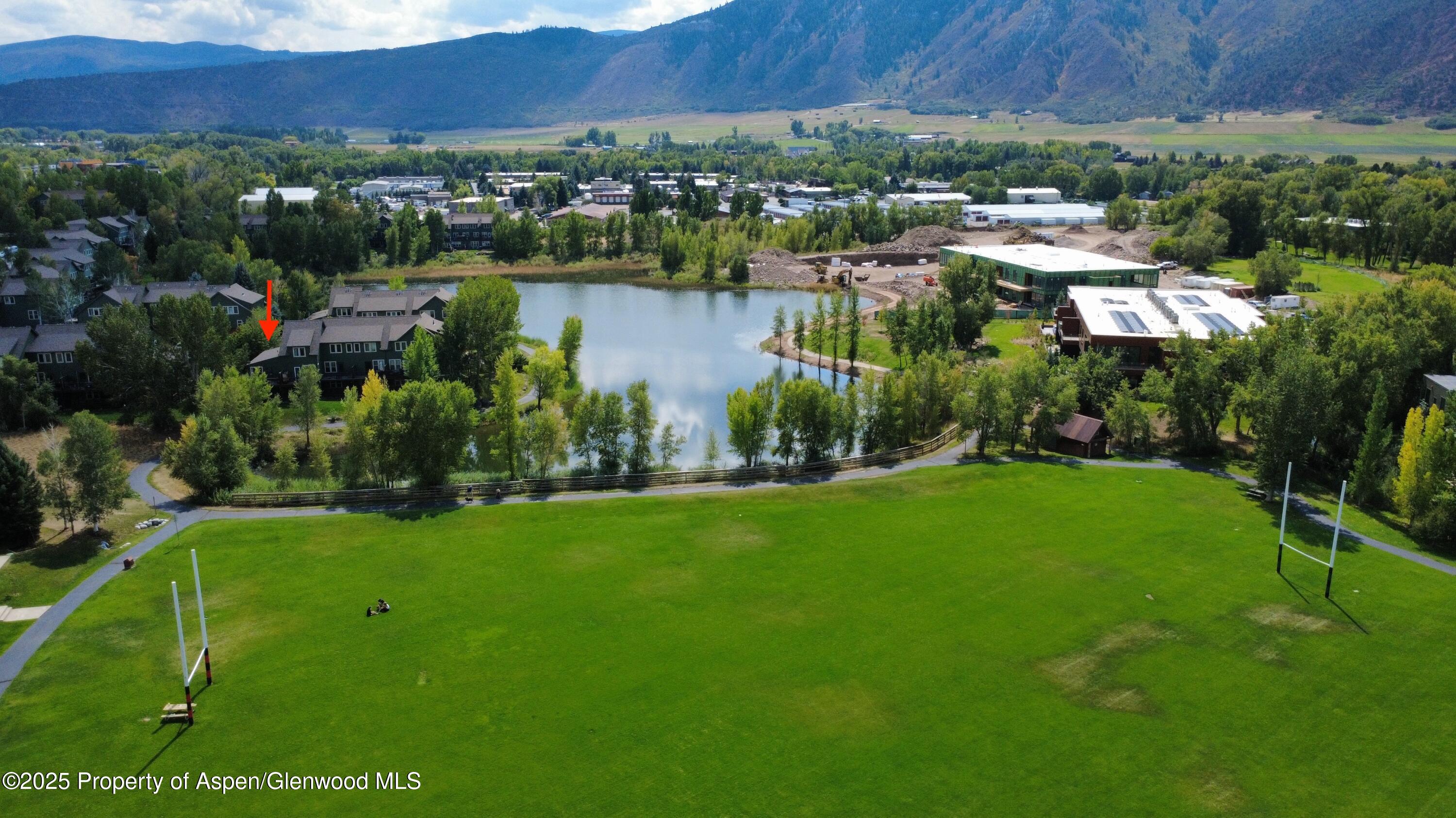 200 Lakeside Court Basalt, CO 81621 - Photo 23 of 23 a view of a lake with a city