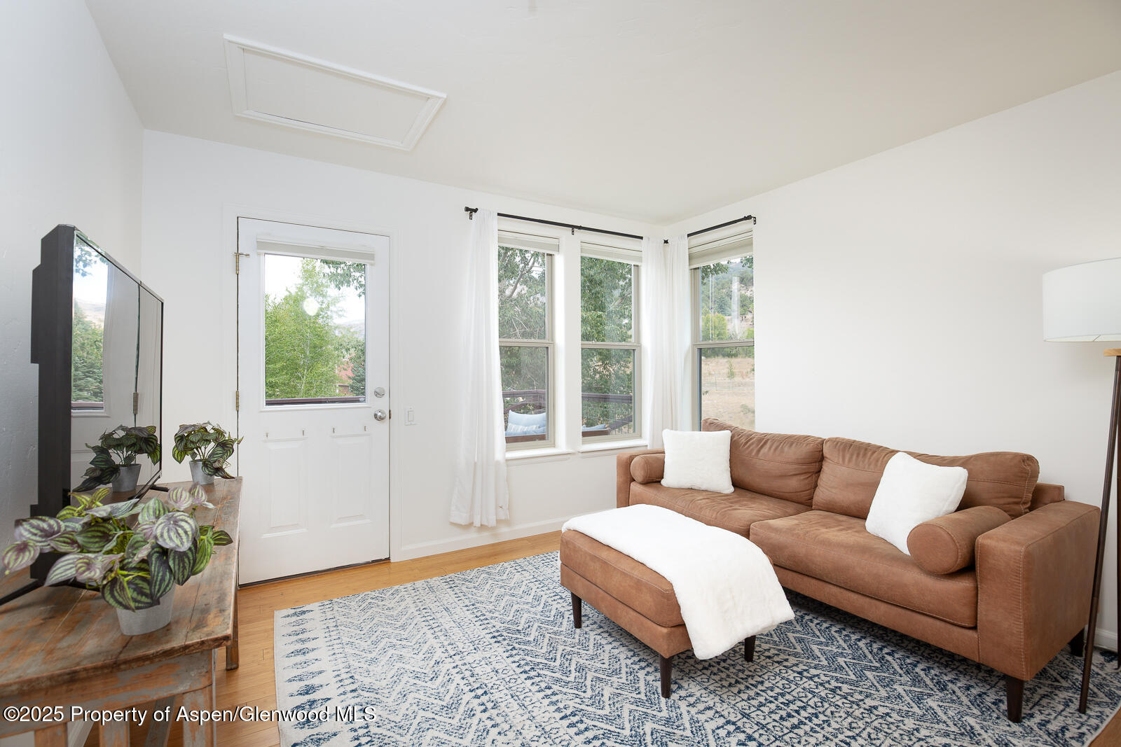 200 Lakeside Court Basalt, CO 81621 - Photo 6 of 23 a living room with furniture and a large window