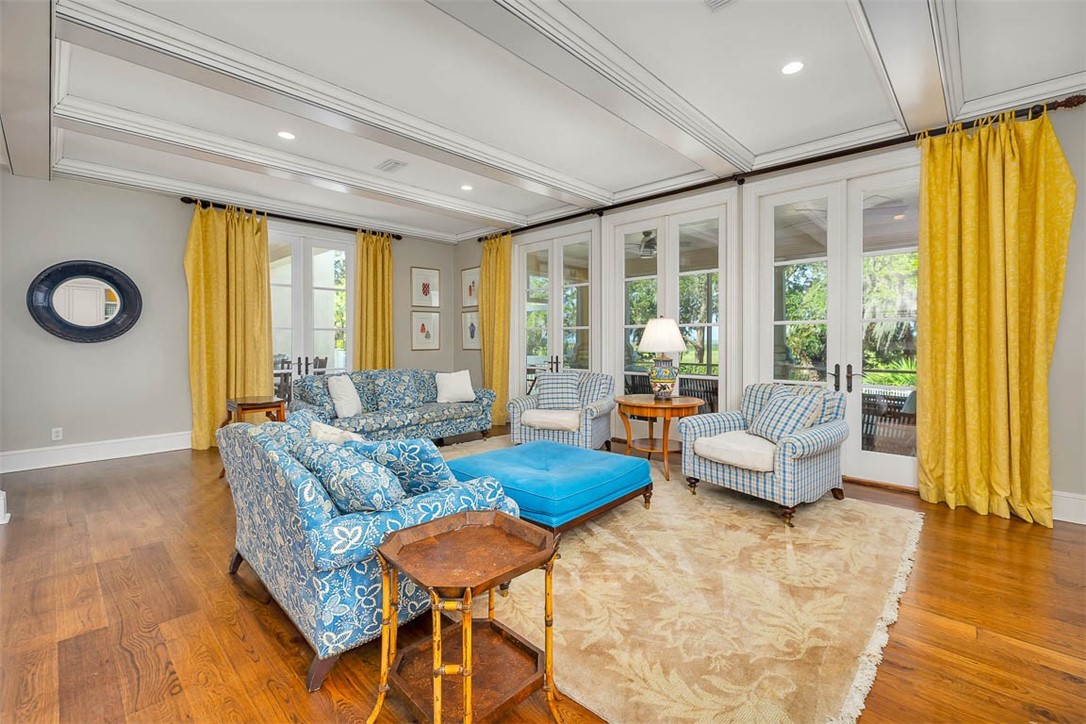 117 Hawkins Island Circle St. Simons Island, GA 31522 - Photo 19 of 65 living room off of kitchen