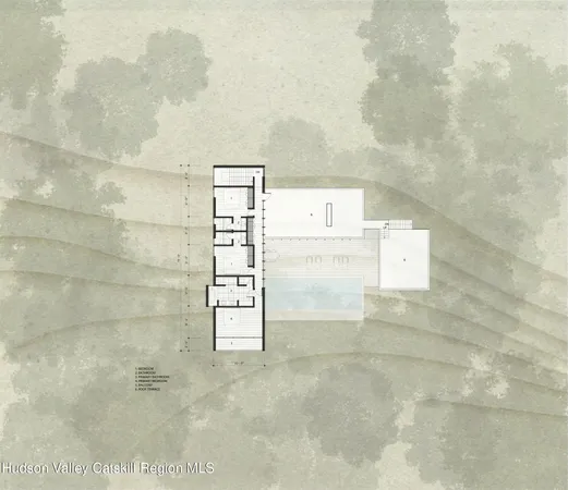 a view of a yard with an outdoor space