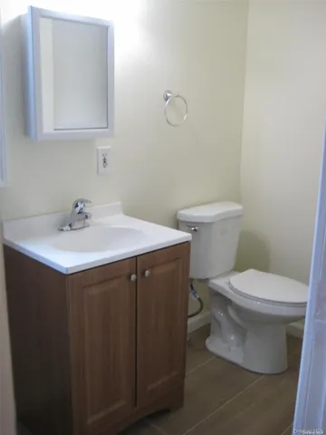 a bathroom with a sink and a toilet