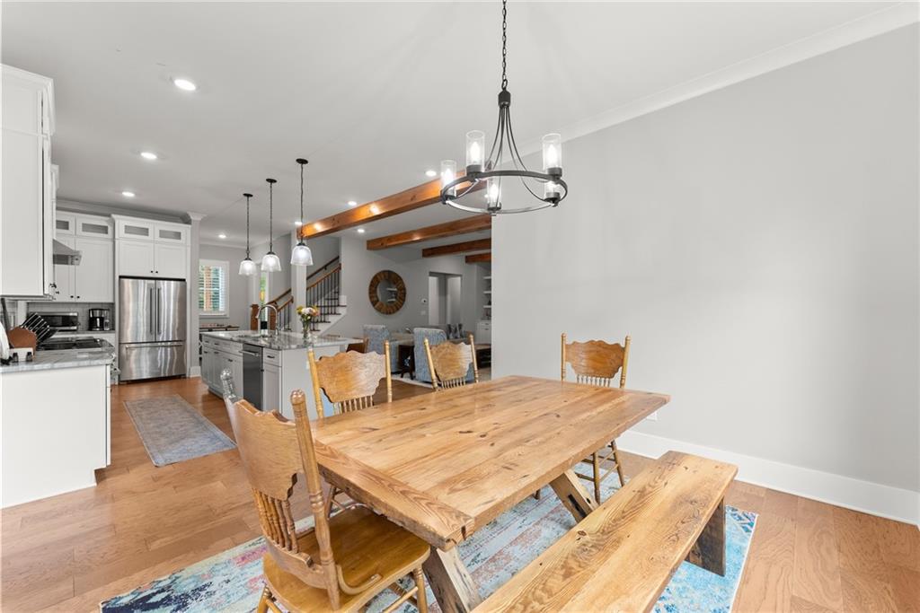4847 Destitute Way Gainesville, GA 30506 - Photo 19 of 67 a view of a dining room with furniture