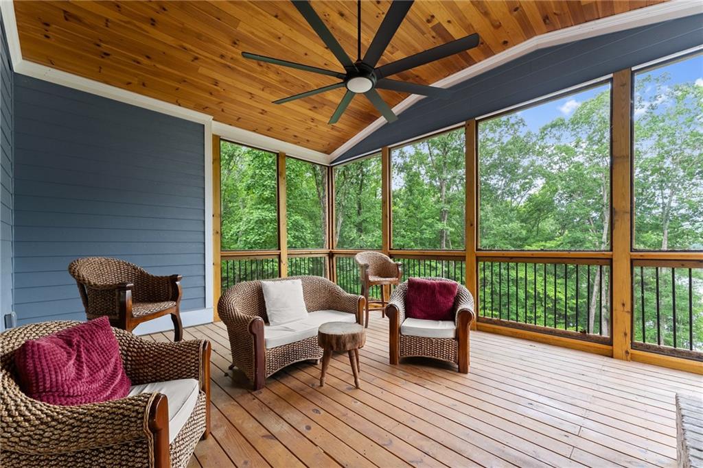 4847 Destitute Way Gainesville, GA 30506 - Photo 21 of 67 a outdoor living space with furniture and garden view