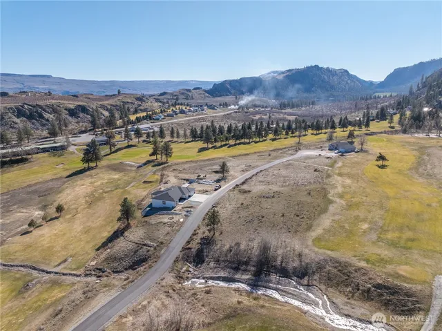 a view of a city with an ocean beach