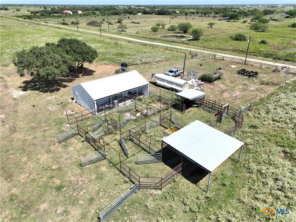 A Juan Antonio Road Victoria, TX 77904 - Photo 3 of 14 an aerial view of a house with a yard swimming pool and outdoor seating