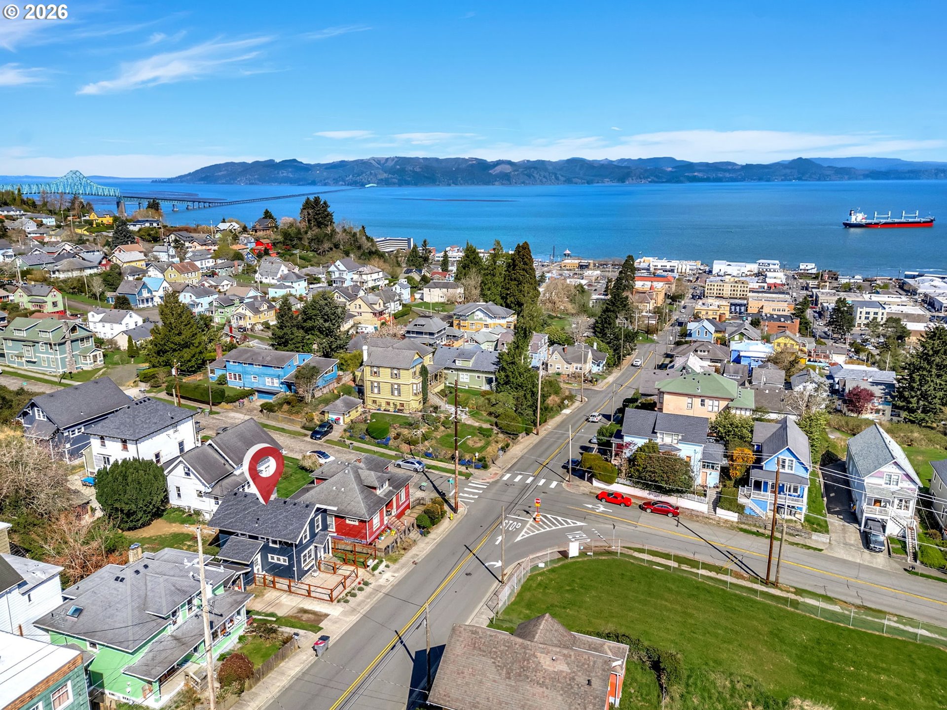 933 8th Street Astoria, OR 97103 - Photo 29 of 31 a view of city and ocean