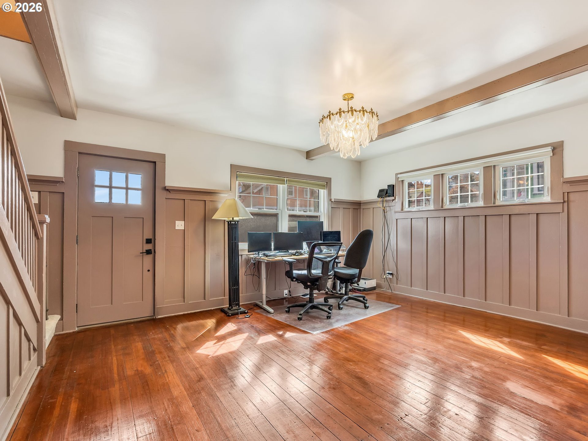 933 8th Street Astoria, OR 97103 - Photo 5 of 31 a view of livingroom with furniture and chandelier fan