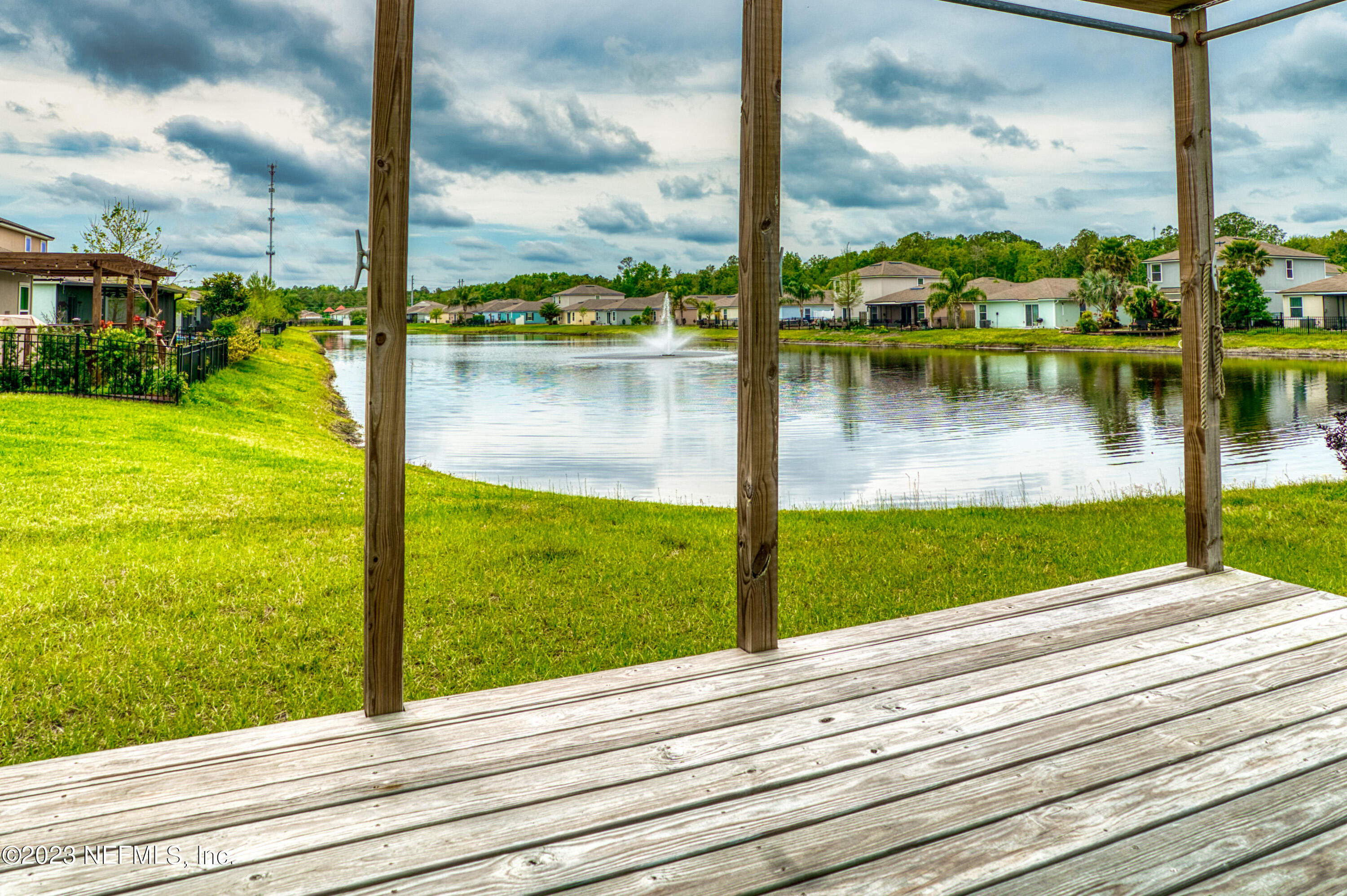 583 Ashby Landing Way St. Augustine, FL 32086 - Photo 30 of 48 a view of lake from balcony