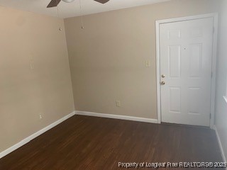 2118 Malloy Street, Unit 1 Fayetteville, NC 28305 - Photo 2 of 9 a view of an empty room