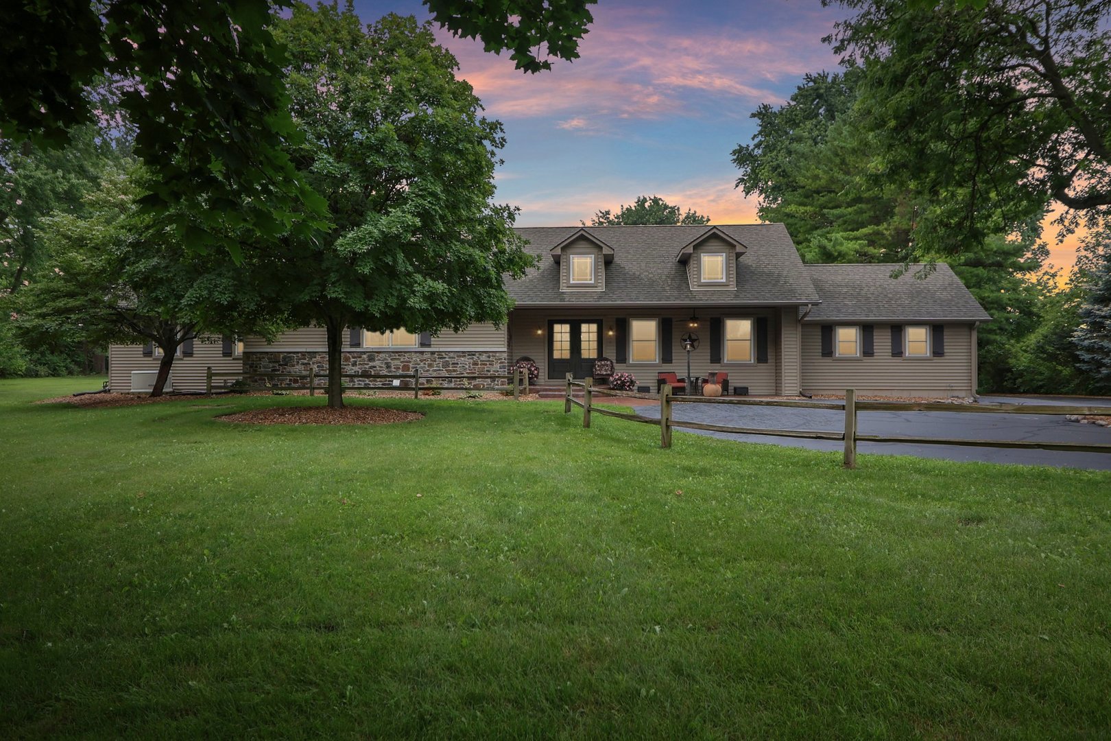 22517 Grange Road Marengo, IL 60152 - Photo 1 of 39 a view of a house with a backyard