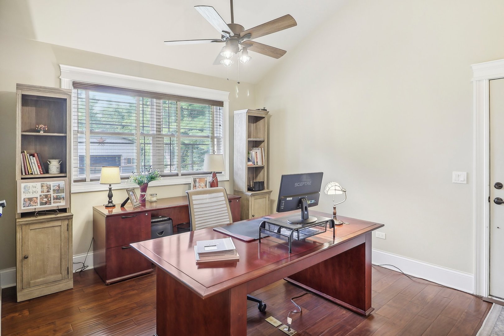22517 Grange Road Marengo, IL 60152 - Photo 23 of 39 a view of a workspace with furniture and a window