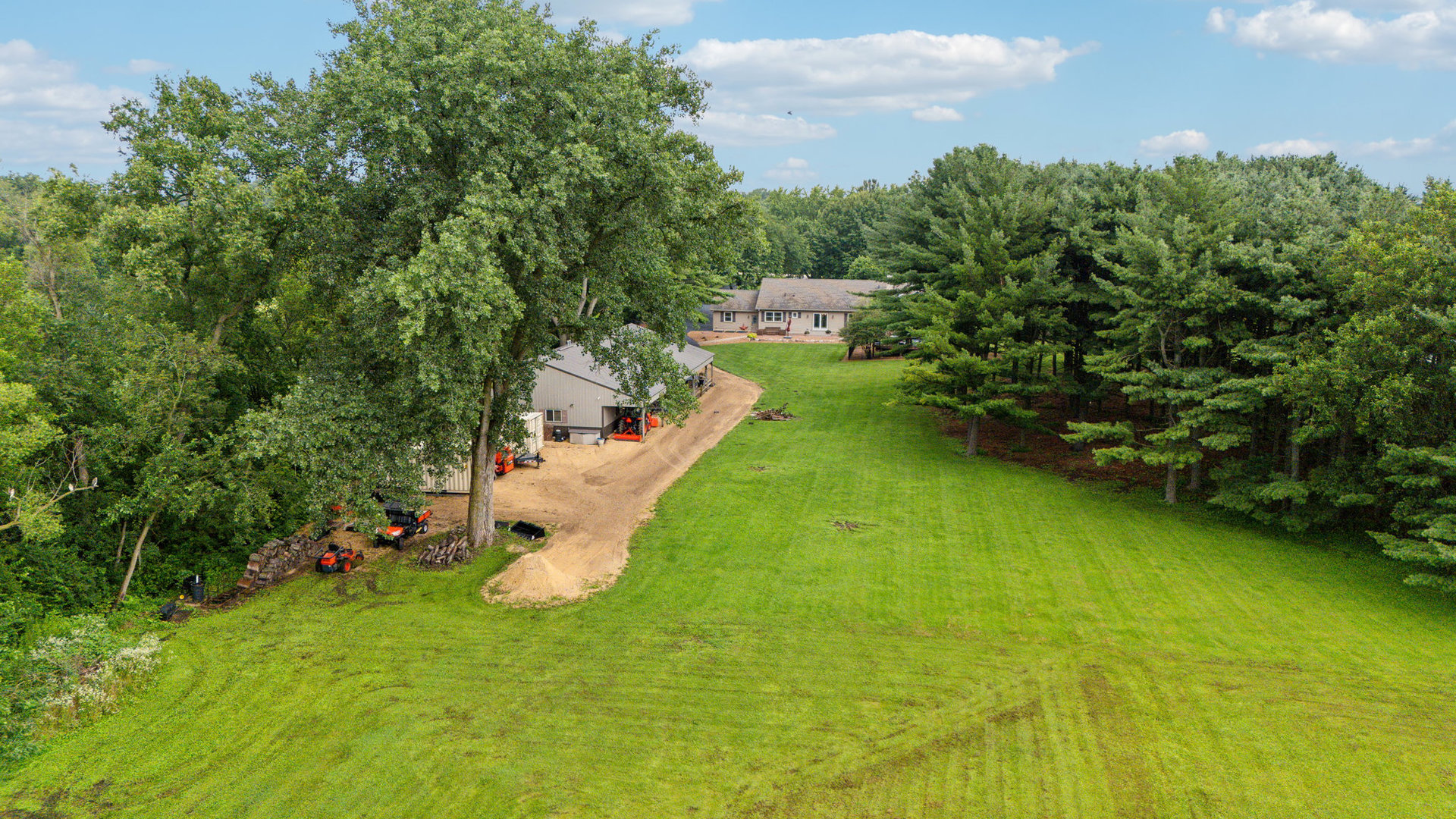 22517 Grange Road Marengo, IL 60152 - Photo 36 of 39 a view of a house with a yard