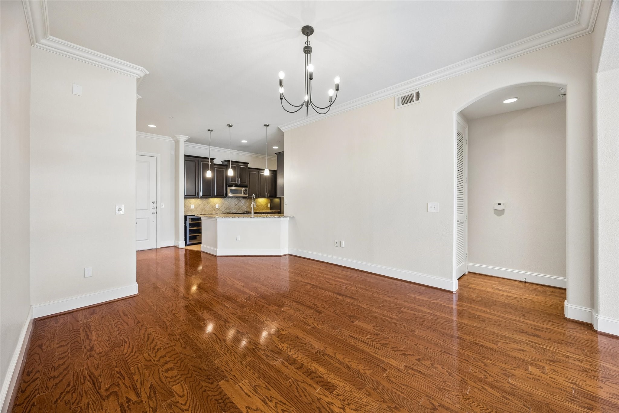 2120 Kipling Street, Unit 207 Houston, TX 77098 - Photo 6 of 35 Dining area with kitchen behind