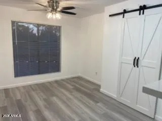a view of a small space