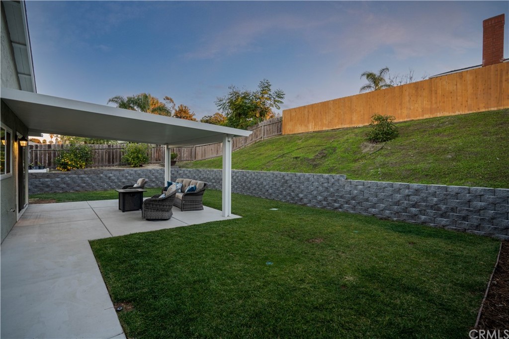 4435 Springtime Drive Oceanside, CA 92056 - Photo 33 of 52 a view of a backyard with sitting area