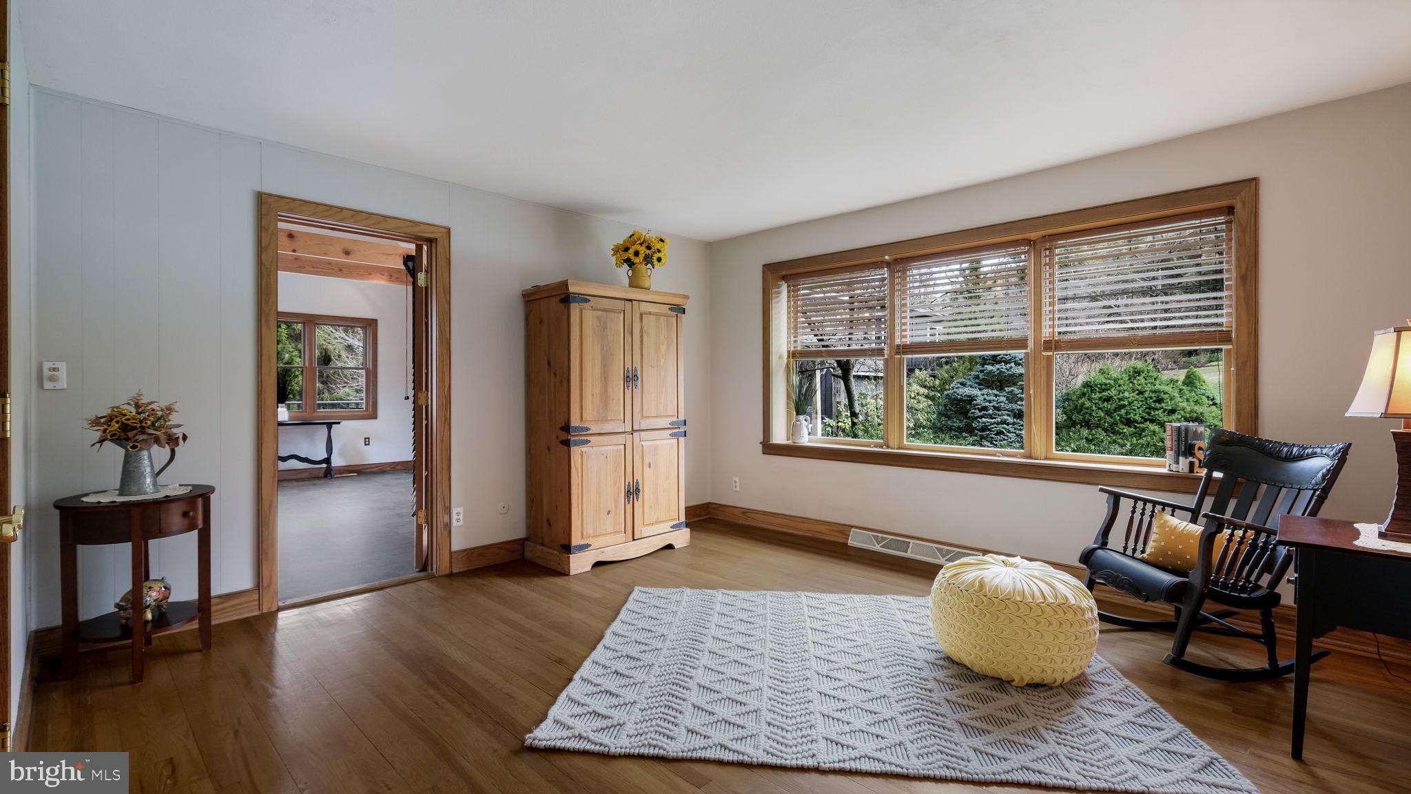 46 Valley Road New Hope, PA 18938 - Photo 19 of 56 a living room with furniture and a large window