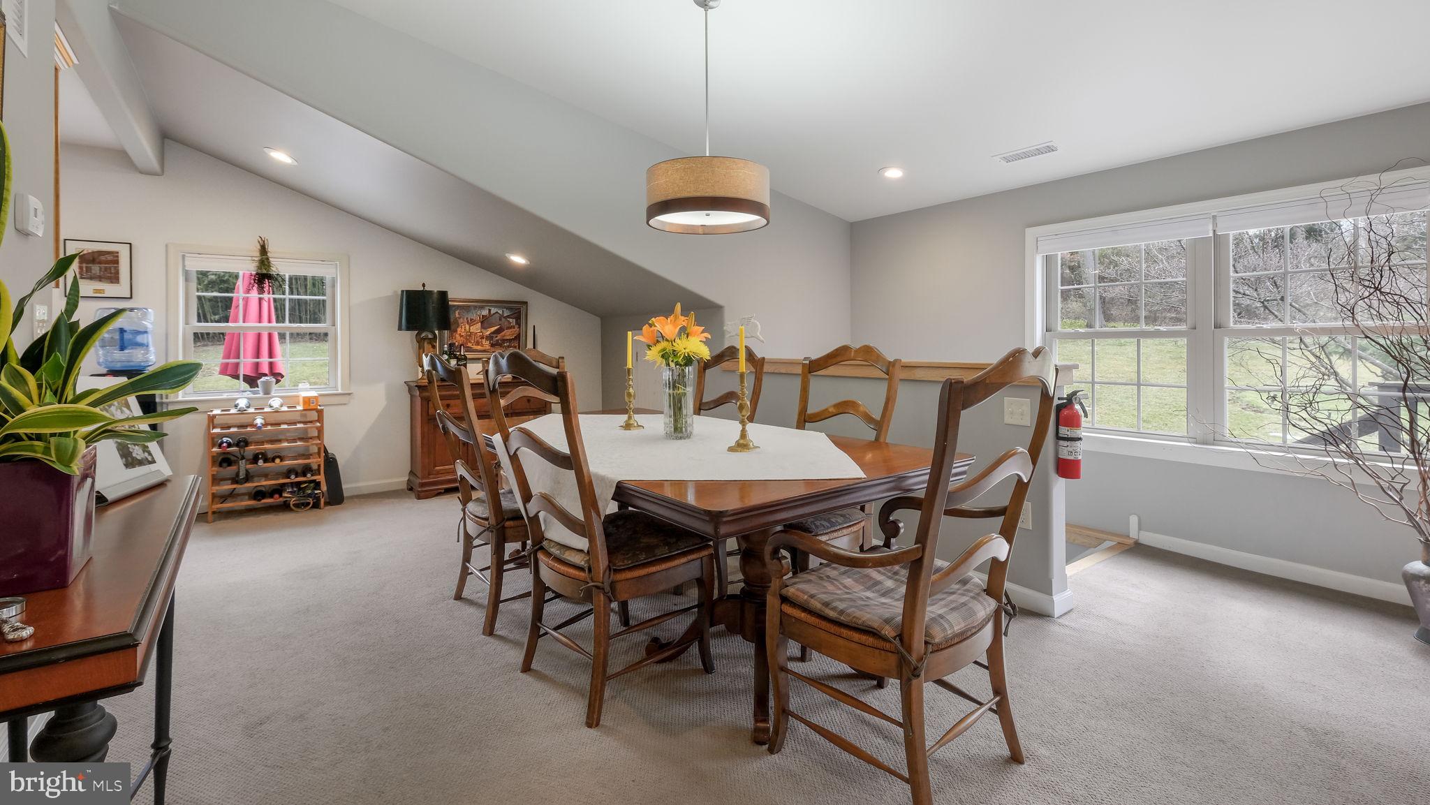 46 Valley Road New Hope, PA 18938 - Photo 48 of 56 a view of a dining room with furniture and a window