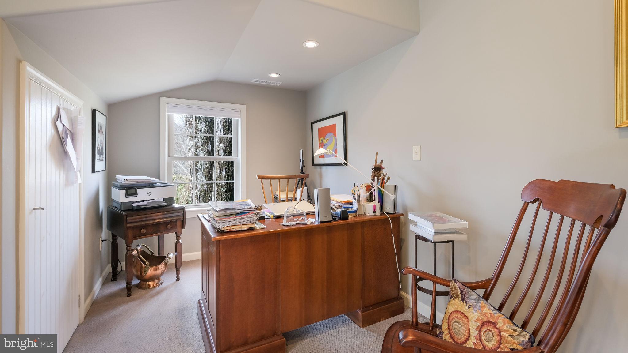 46 Valley Road New Hope, PA 18938 - Photo 51 of 56 a view of a workspace with furniture and a window