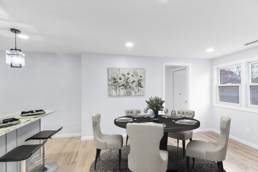 143 James Street Ludlow, MA 01056 - Photo 15 of 41 a view of a dining room with furniture