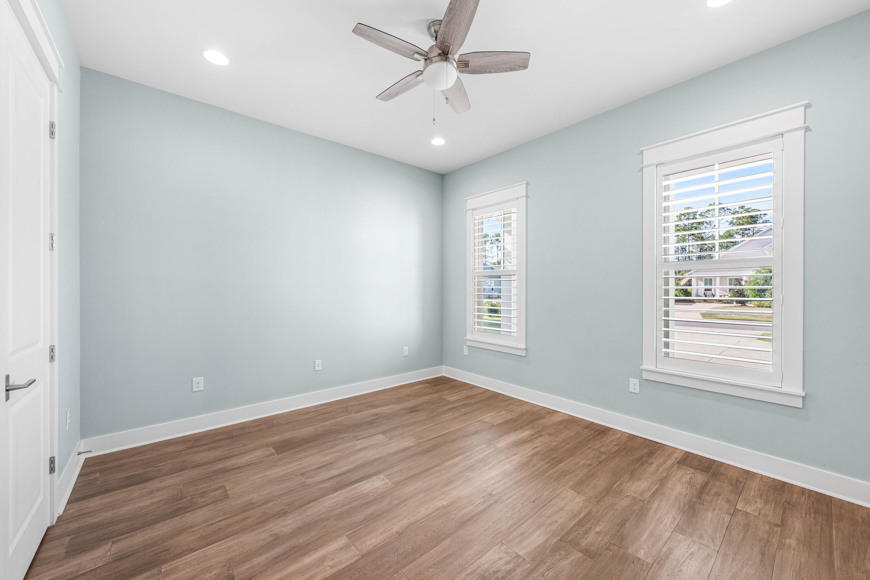 234 Sidecamp Rd Inlet Beach Inlet Beach, FL 32461 - Photo 35 of 57 wooden floor in an empty room with a window