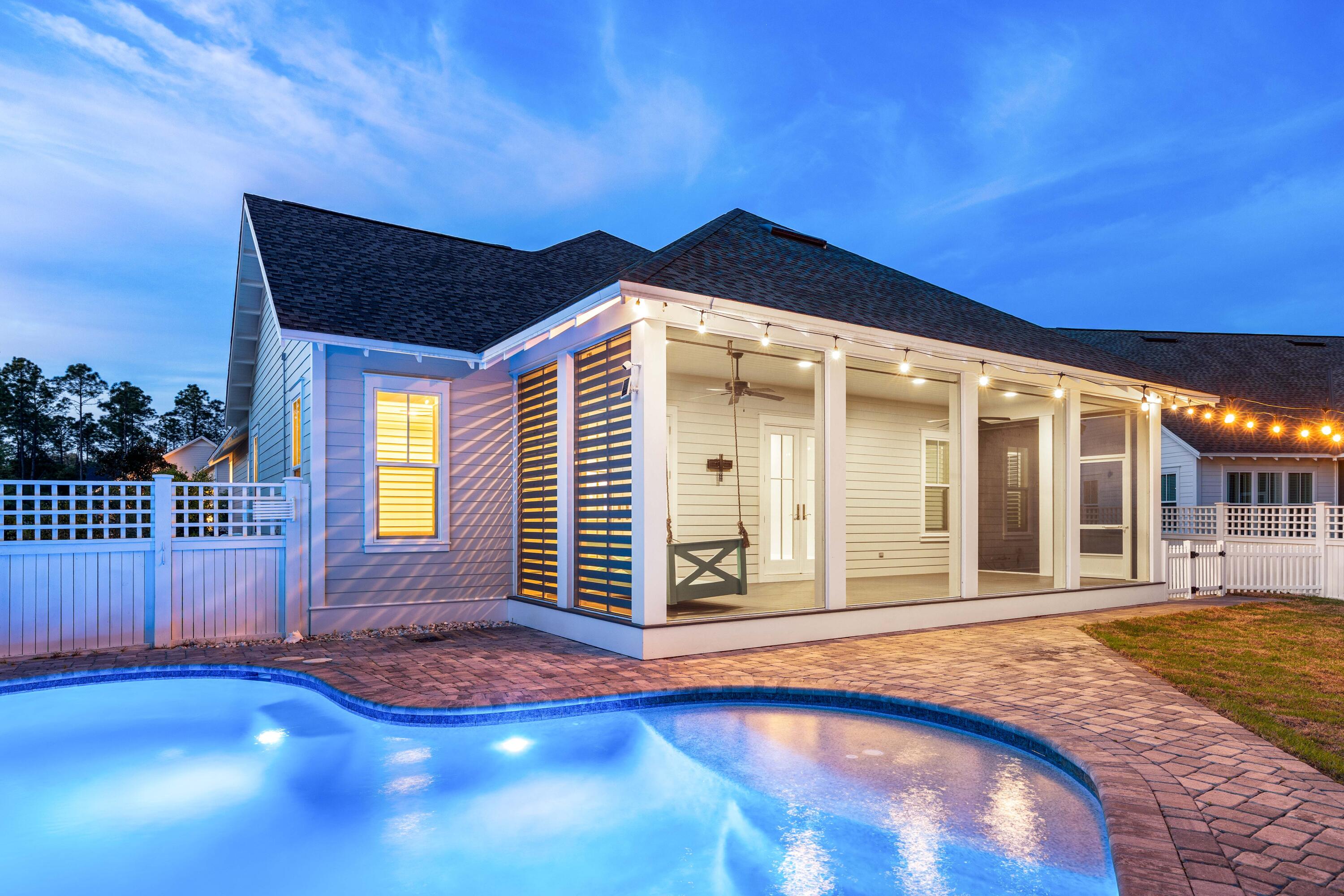 234 Sidecamp Rd Inlet Beach Inlet Beach, FL 32461 - Photo 7 of 57 a view of a house with a swimming pool