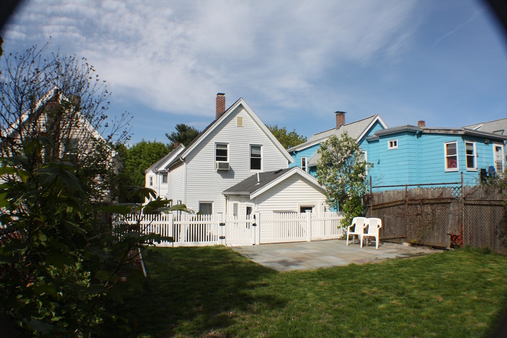41 Alpine Street Somerville, MA 02144 - Photo 25 of 25 a view of house with backyard and garden