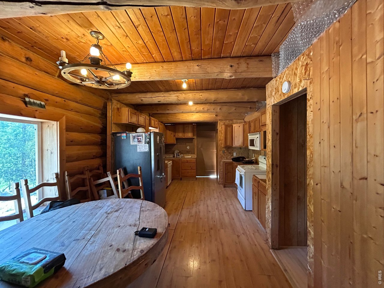 506 Elkridge Road Red Feather Lakes, CO 80545 - Photo 6 of 25 Kitchen dining