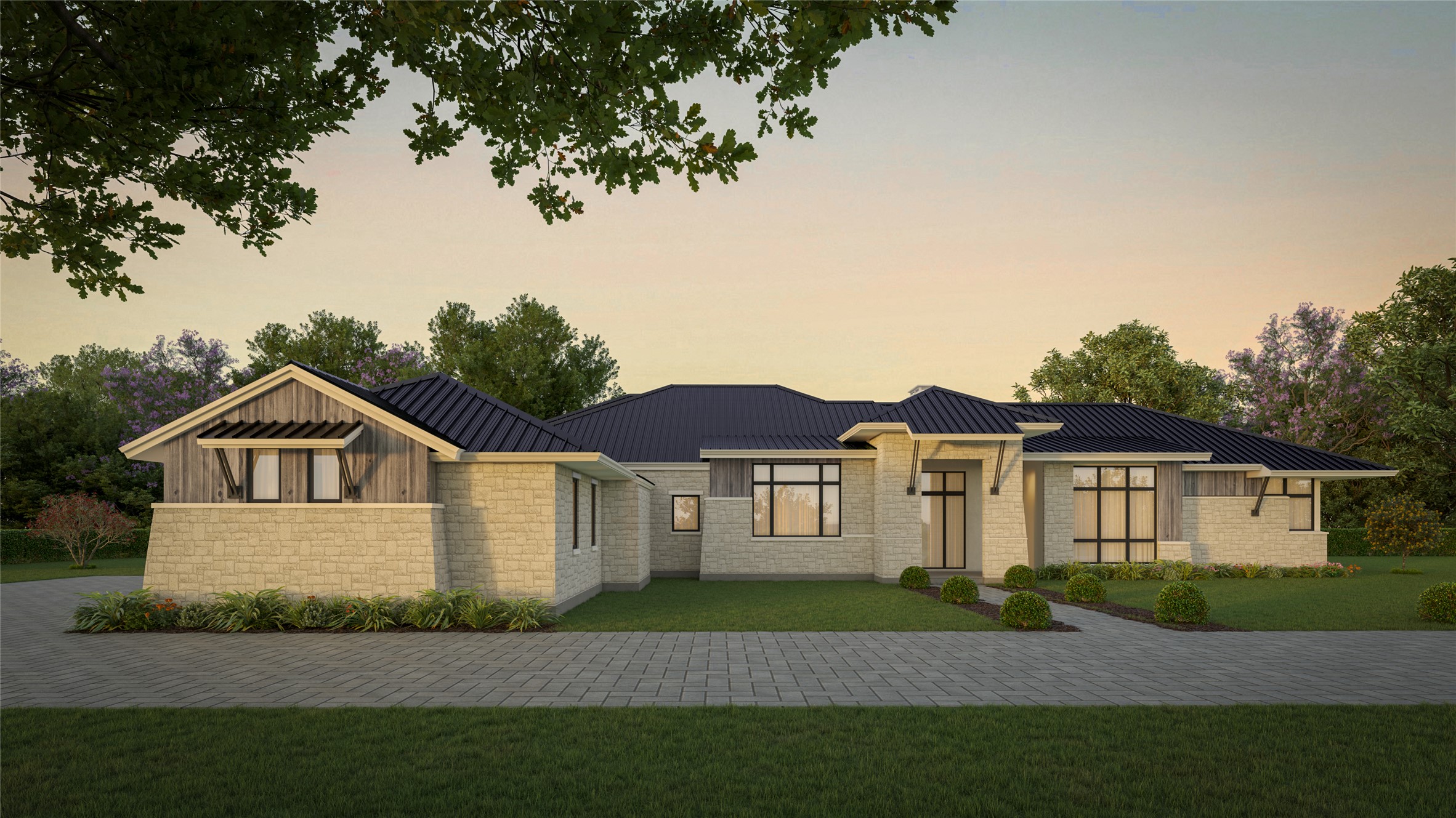 Lot 2 Ranch Road 165 Dripping Springs, TX 78620 - Photo 1 of 13 a front view of a house with a garden