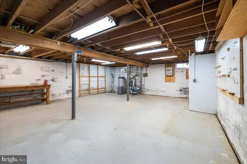 a view of storage and utility room