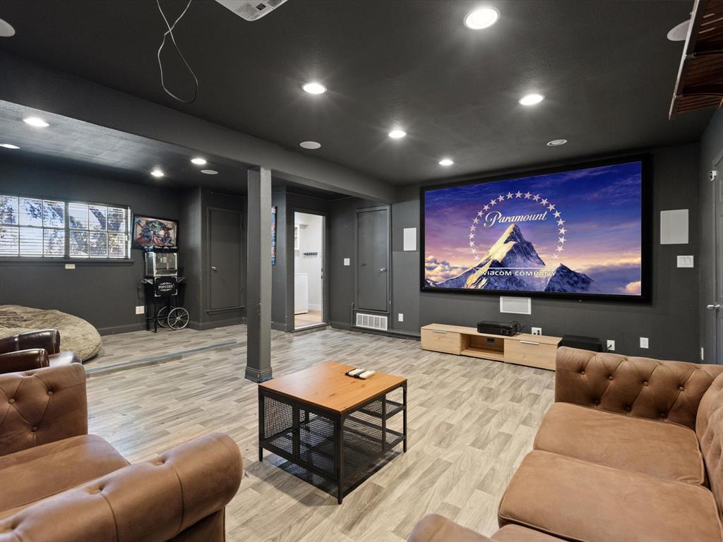 3614 Parader Court Dallas, TX 75228 - Photo 25 of 40 a living room with furniture and a flat screen tv