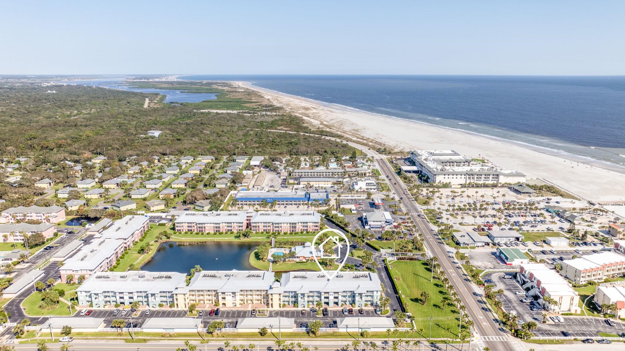 285 Atlantis Circle, Unit 203 St. Augustine, FL 32080 - Photo 62 of 71 a view of a city