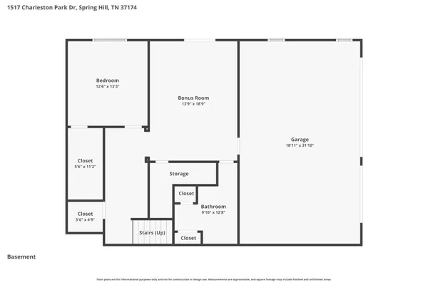 $815,000 | 1517 Charleston Park Drive, Spring Hill, TN 37174