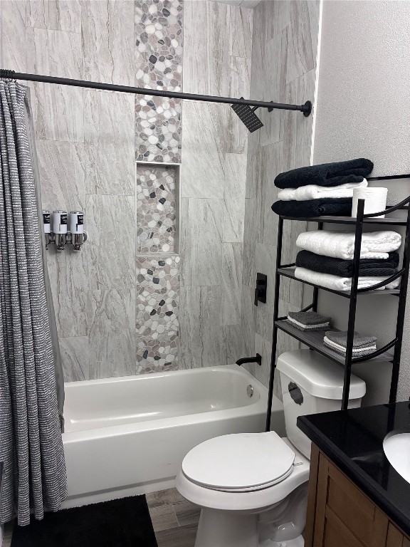 1135 Red Fox Road La Grange, TX 78945 - Photo 28 of 32 a bathroom with a sink toilet and shower