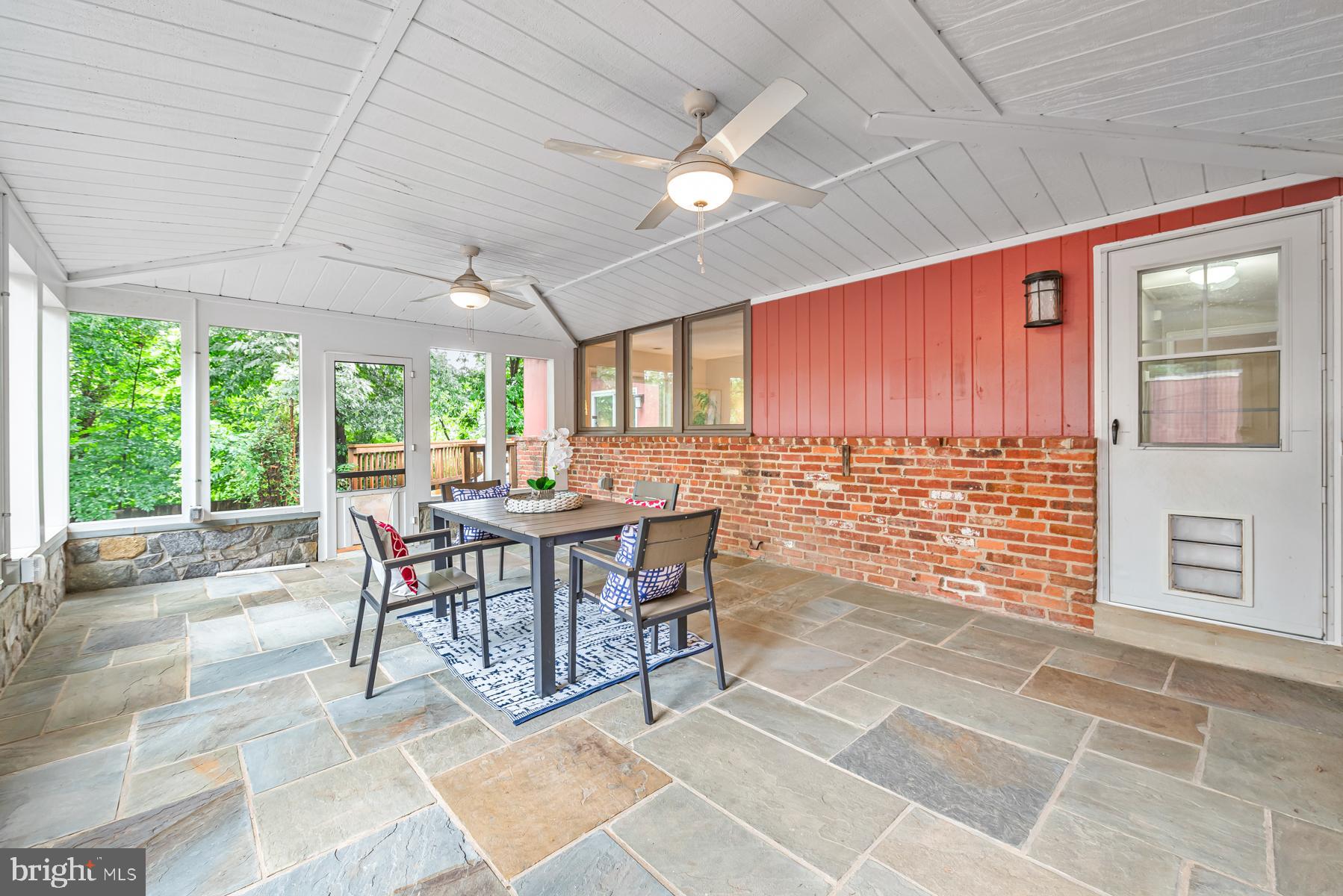 6202 West Halbert Road Bethesda, MD 20817 - Photo 23 of 46 Screened-in porch/entertaining area