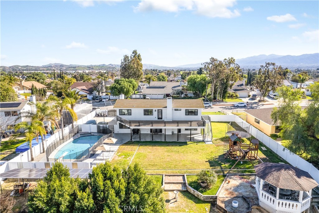 2416 Hialeah Circle Norco, CA 92860 - Photo 51 of 71 2416 Hialeah Circle Drone Image of lot