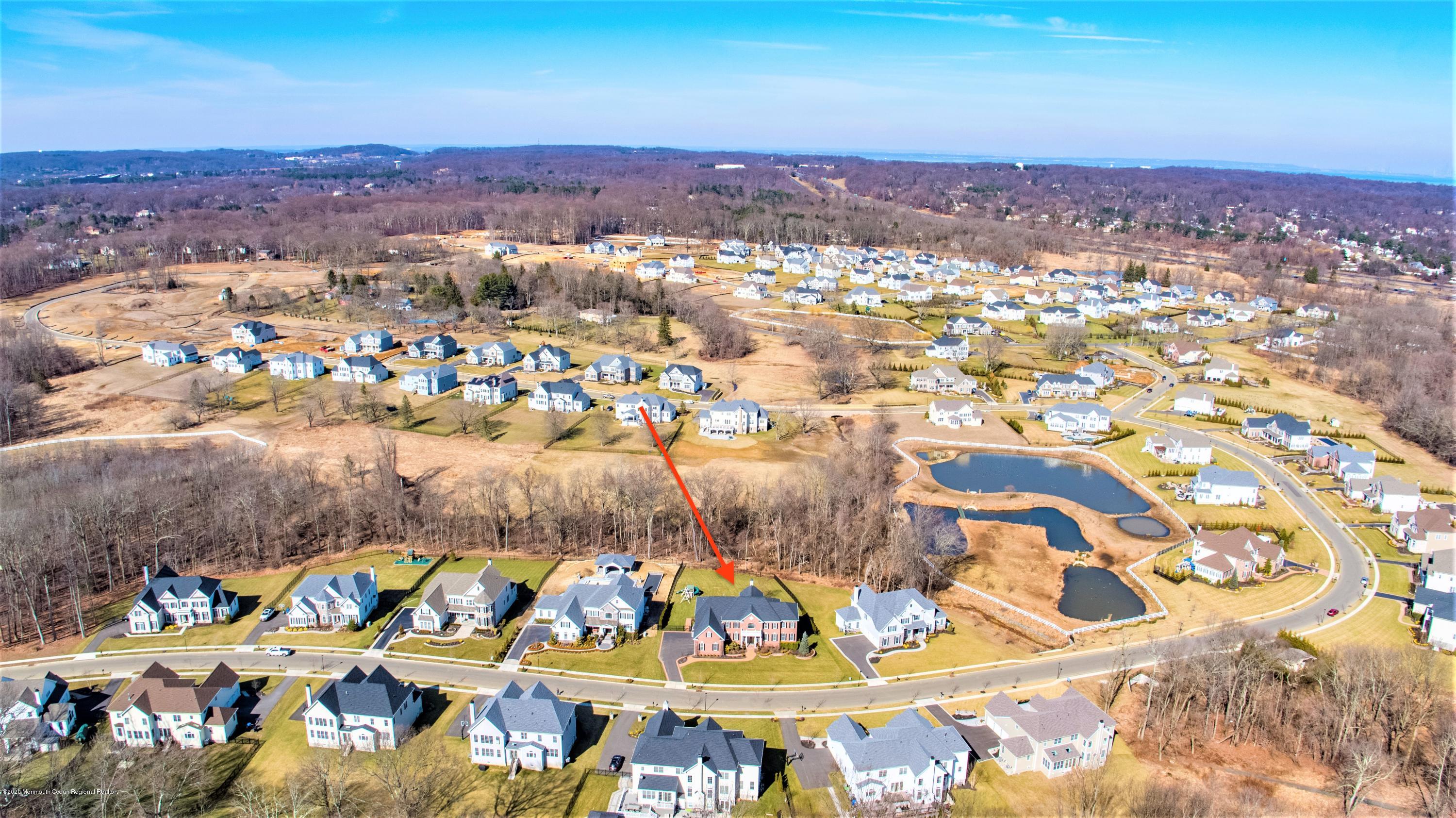 15 Windermere Road Lincroft, NJ 07738 - Photo 2 of 56 an aerial view of residential houses with outdoor space