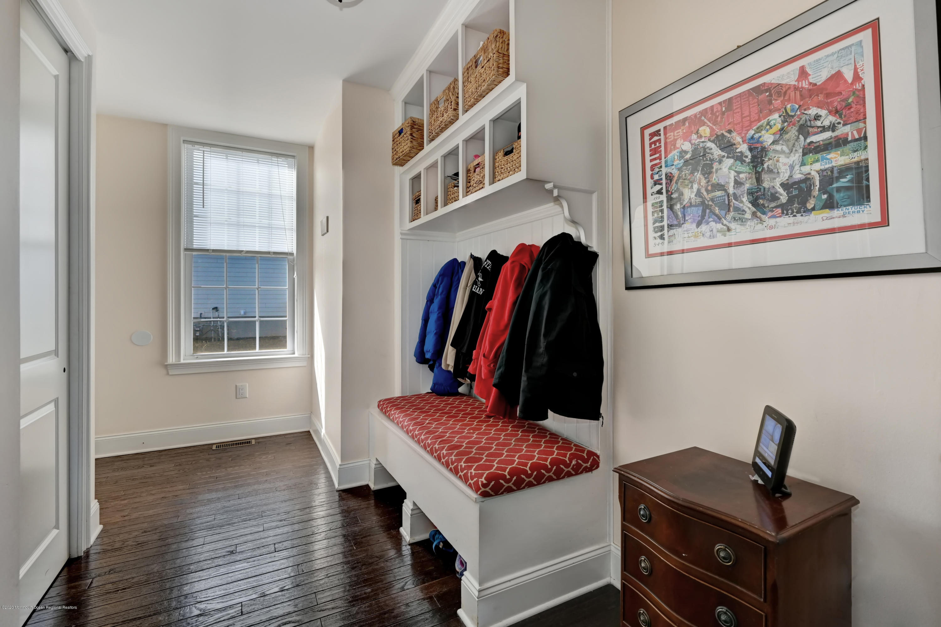 15 Windermere Road Lincroft, NJ 07738 - Photo 24 of 56 a view of a workspace with furniture and stairs
