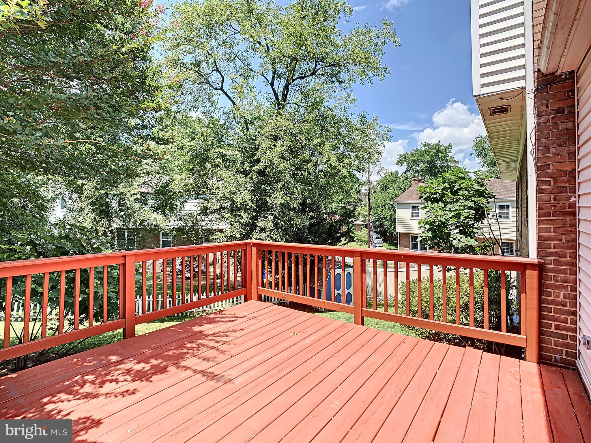 9506 Boyer Place Silver Spring, MD 20910 - Photo 30 of 35 Deck off of Sunroom