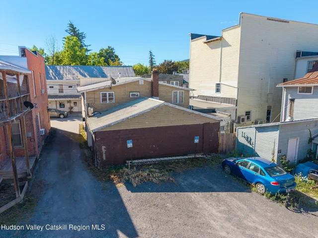 a view of a house with a patio