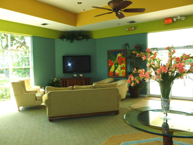 340 Northwest 67th Street, Unit 101 Boca Raton, FL 33487 - Photo 17 of 26 Clubroom - TV corner