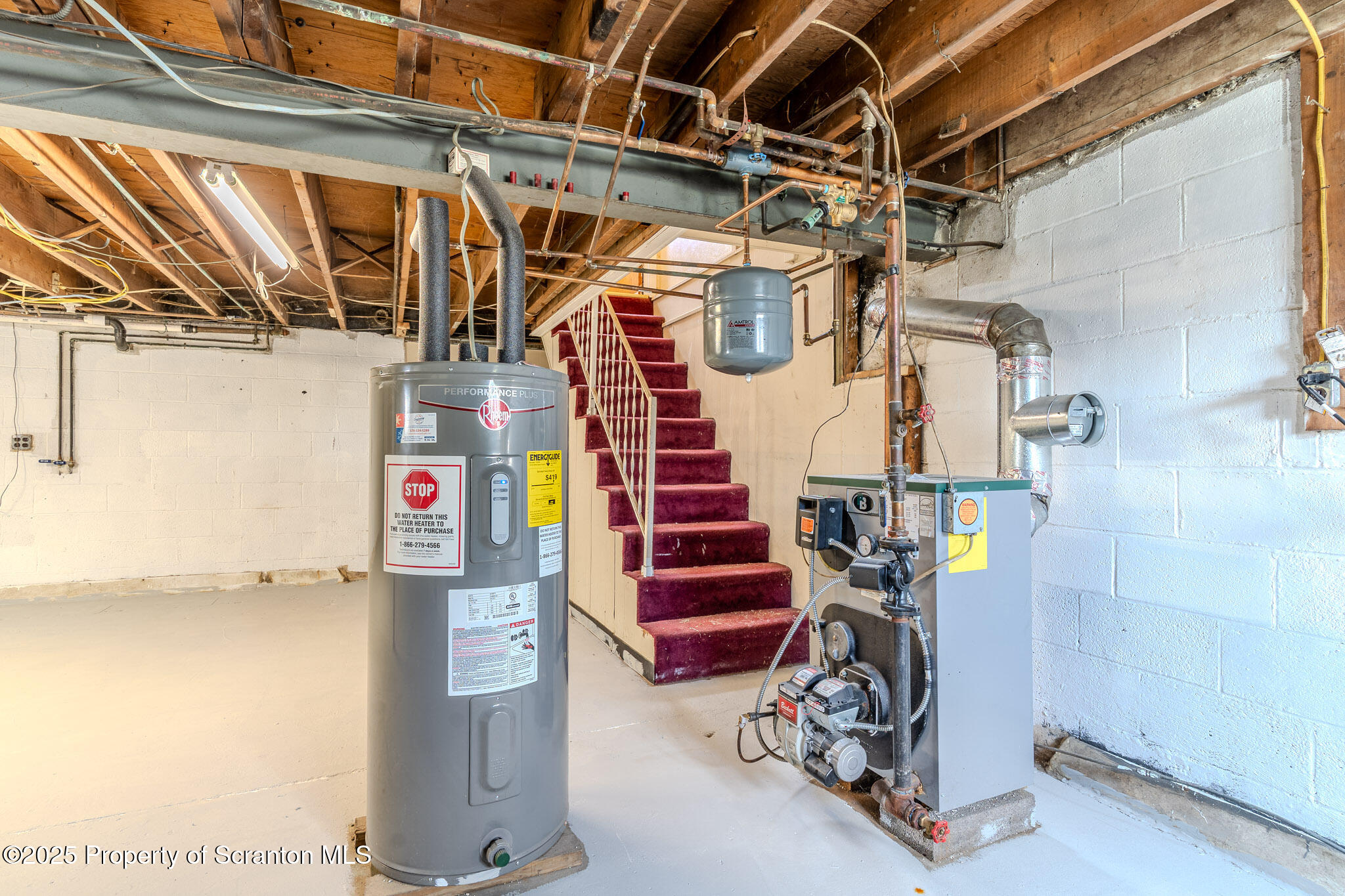 101 Sunset Road Dalton, PA 18414 - Photo 25 of 37 a view of storage and utility room
