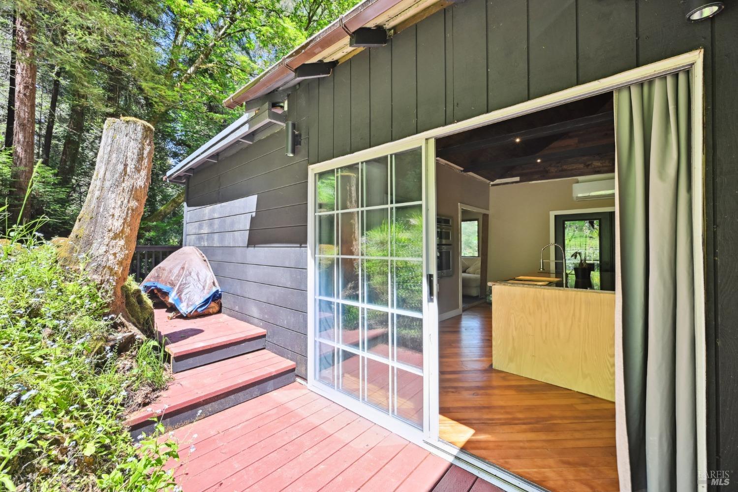 21713 Starrett Hill Drive Monte Rio, CA 95462 - Photo 40 of 50 a view of outdoor space and deck