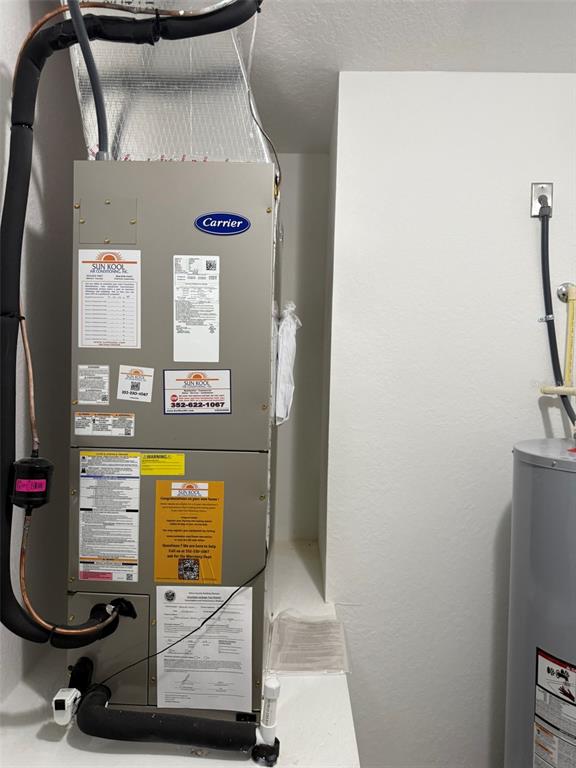 9543 North Travis Drive, Unit A Citrus Springs, FL 34434 - Photo 14 of 15 a view of water heater room