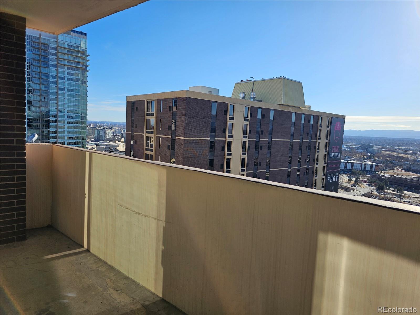 1020 15th Street, Unit 33B Denver, CO 80202 - Photo 23 of 48 a view of balcony with city view