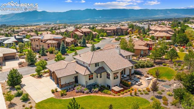 13625 Random Ridge View Colorado Springs, CO 80921 - Photo 46 of 50 Aerial view of mountains