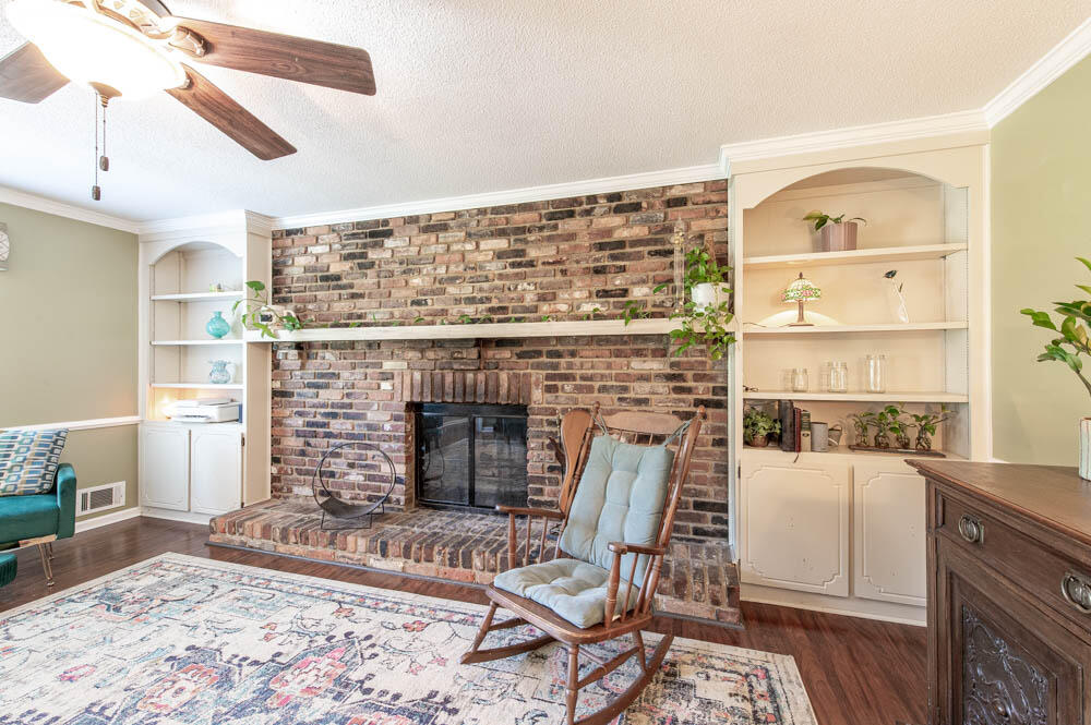 1932 Bolin Road North Augusta, SC 29841 - Photo 16 of 50 Fireplace with Built-Ins!